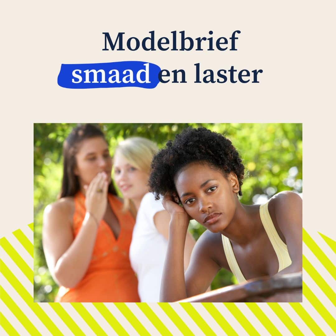 Modelbrief Smaad En Laster Charlottes Law And Fine Prints 