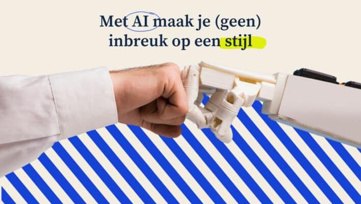 Ook met AI is er geen slaafse nabootsing van een stijl